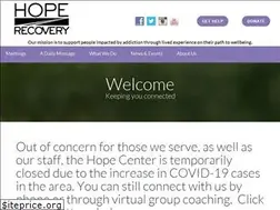 Sites similar to hopefornhrecovery.org