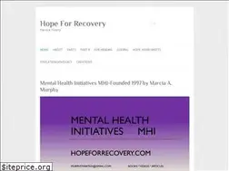 Sites similar to hopeforrecovery.com