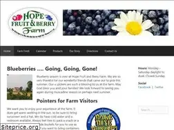 Sites similar to hopefruitandberryfarm.com