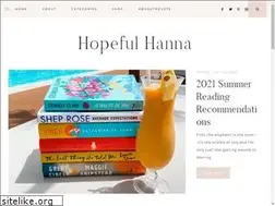 Sites similar to hopefulhanna.com