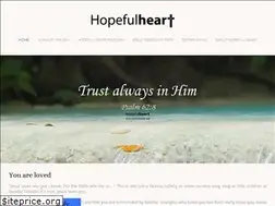 Sites similar to hopefulheart.net