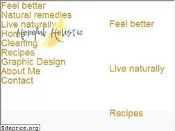 Sites similar to hopefulholistic.com