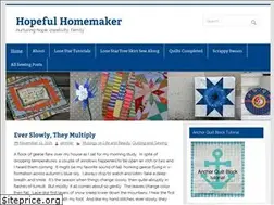 Sites similar to hopefulhomemaker.com