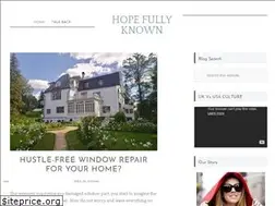Sites similar to hopefullyknown.com