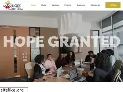Sites similar to hopegranted.com