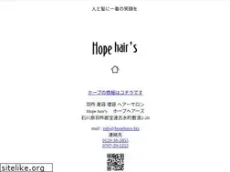 Sites similar to hopehairs.biz