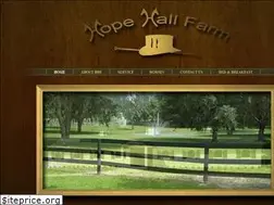 Sites similar to hopehallfarm.com