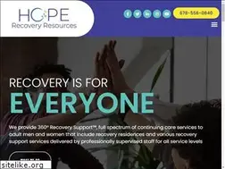 Sites similar to hopehomesrecovery.org