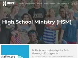 Sites similar to hopehsm.com