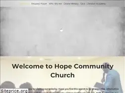 Sites similar to hopehsv.com