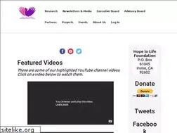 Sites similar to hopeinlifefoundation.org