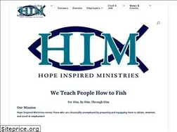 Sites similar to hopeinspiredministries.org