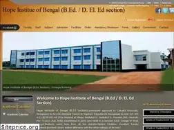 Sites similar to hopeinstituteofbengal.org