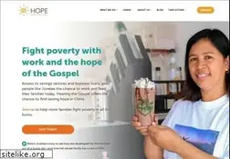 Sites similar to hopeinternational.org