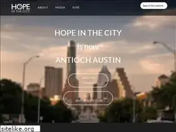 Sites similar to hopeinthecity.org