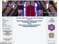 Sites similar to hopeklamathfalls.org