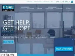 Sites similar to hopelawfirm.com