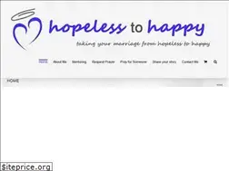 Sites similar to hopelesstohappy.com