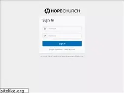 Sites similar to hopelife.breezechms.com