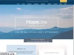 Sites similar to hopeline-nc.org