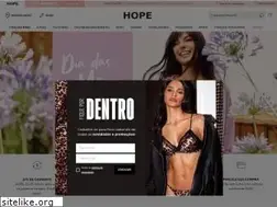 Sites similar to hopelingerie.com.br