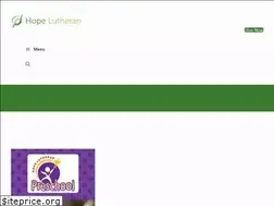 Sites similar to hopelutheran-dsm.org