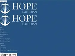Sites similar to hopelutheranfresno.org
