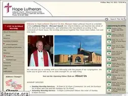 Sites similar to hopelutheranstann.org