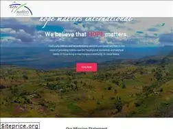 Sites similar to hopemattersintl.org