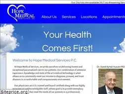 Sites similar to hopemedicalpc.com