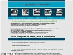 Sites similar to hopemedicaltransport.com