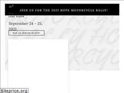 Sites similar to hopemotorcyclerally.org