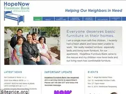 Sites similar to hopenowfurniturebank.org