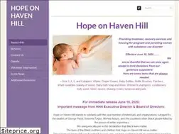 Sites similar to hopeonhavenhill.org