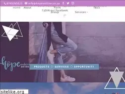 Sites similar to hopeonline.co.za