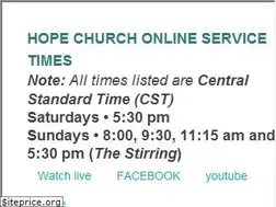Sites similar to hopepres.com