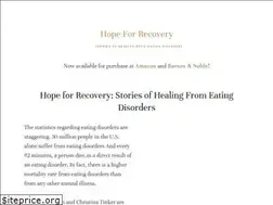 Sites similar to hoperecoverybook.com