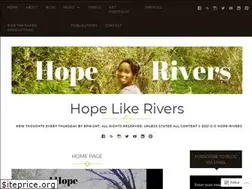 Sites similar to hoperivers.com