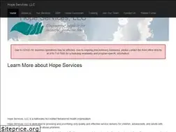 Sites similar to hopeservices4u.com