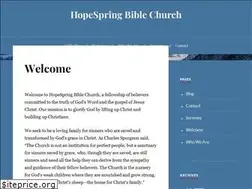 Sites similar to hopespring.org