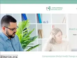 Sites similar to hopespringsbh.com