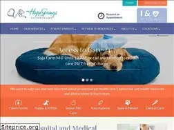 Sites similar to hopespringsvet.com