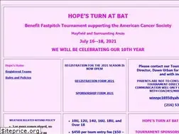 Sites similar to hopesturnatbat.com