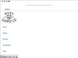 Sites similar to hopesupplyco.org