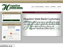 Sites similar to hopetonbank.com