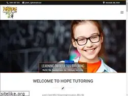 Sites similar to hopetutoring.com.au