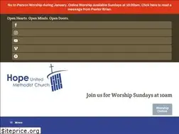 Sites similar to hopeumc.com