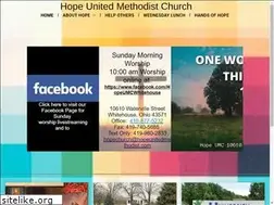 Sites similar to hopeunitedmethodistchurch.org