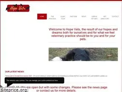 Sites similar to hopevets.com