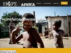 Sites similar to hopewwafrica.org